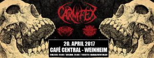 Mehr über den Artikel erfahren Carnifex Europa-Clubtour – Weinheim Café Central