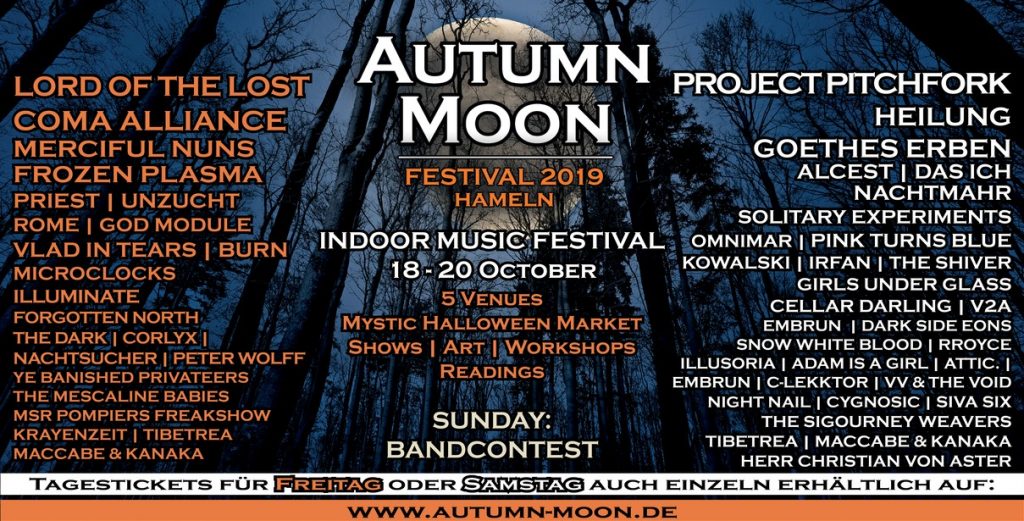 Mehr über den Artikel erfahren Autumn Moon 2019 – Hameln unter dem Herbstmond