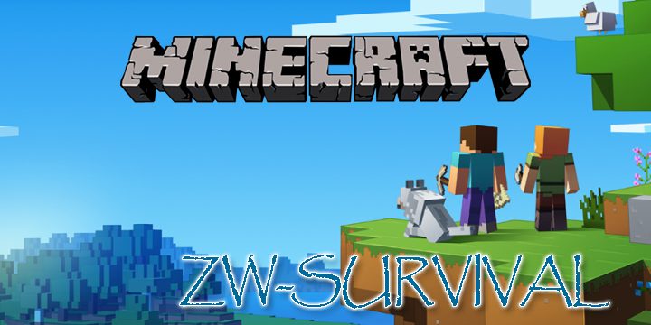 minecraft survival-server zwischen-welten gaming logo cover